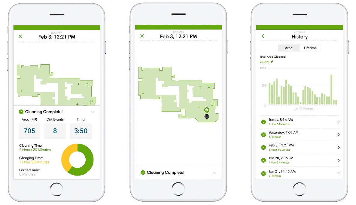 Aktualizace software u iRobot Roomba série 900 - verze 2.2