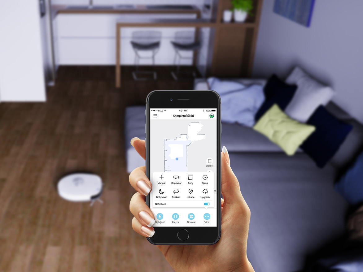 symbo laserbot 750 whtie app