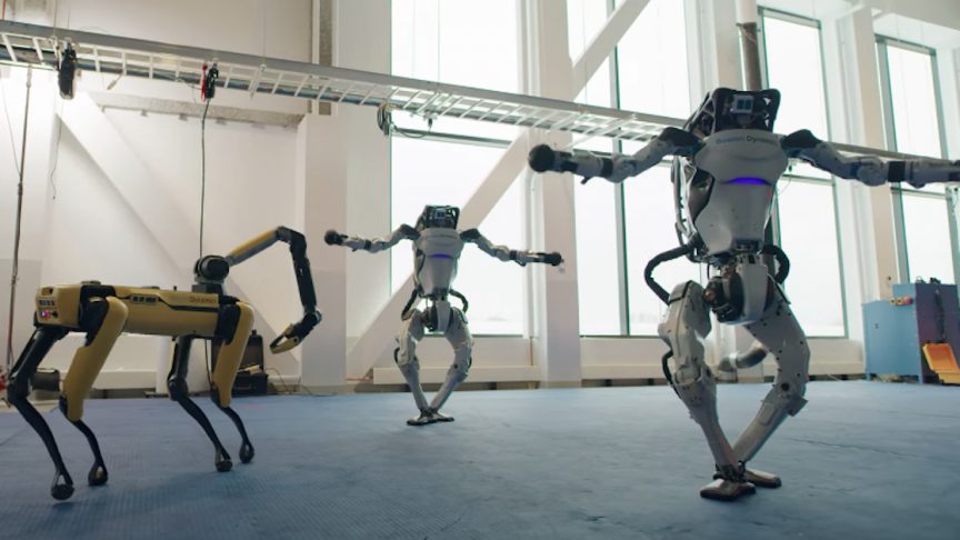 Boston Dynamics Do you love me song