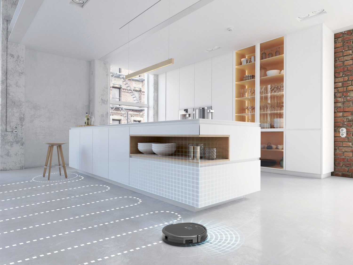 Symbo Xbot 5 - Gyroskopická navigace