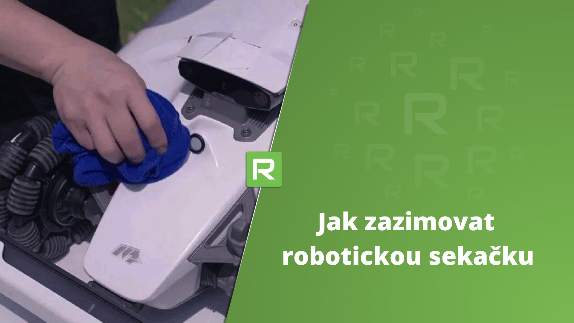Jak zazimovat robotickou sekačku - Praktický návod 2025