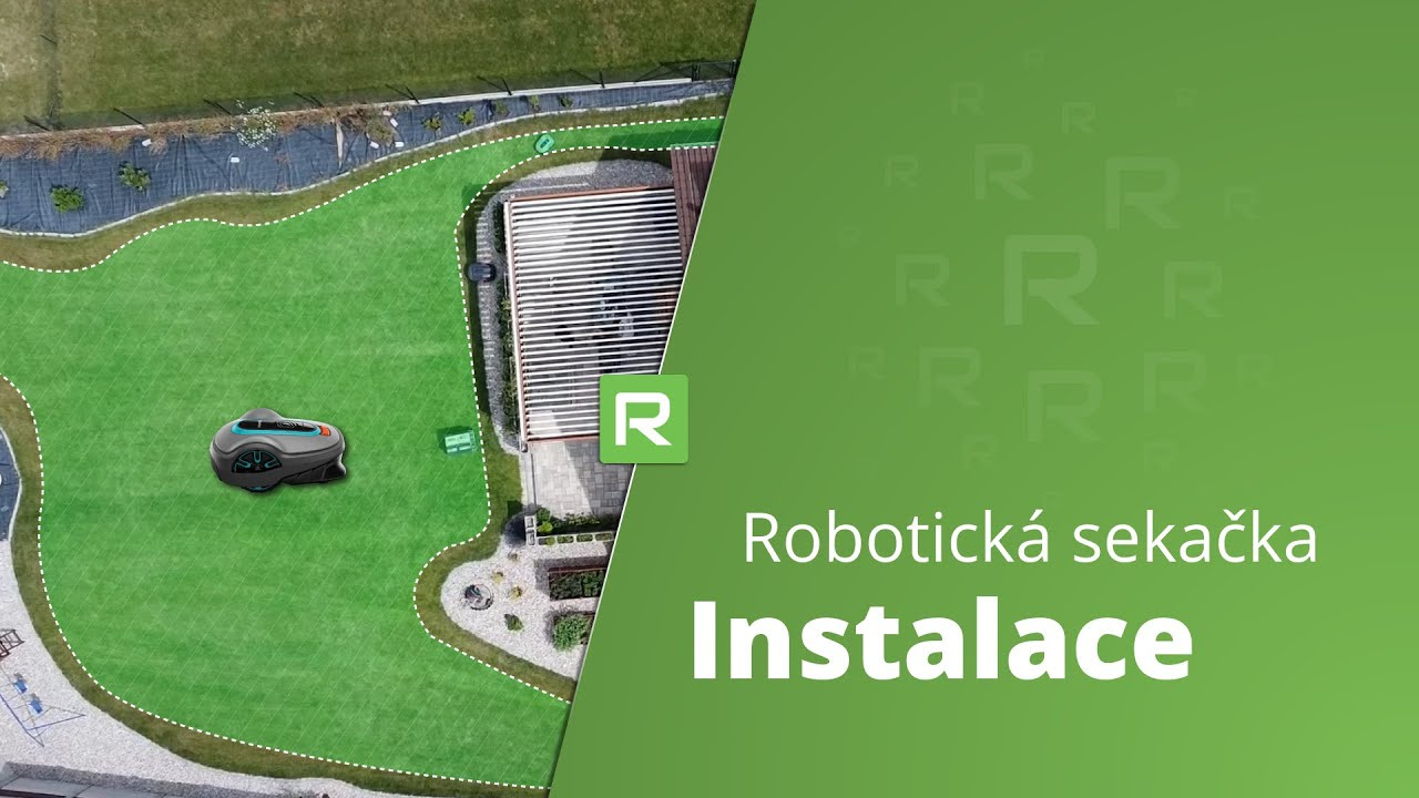 Instalace robotické sekačky | 1000+ realizací po celé ČR