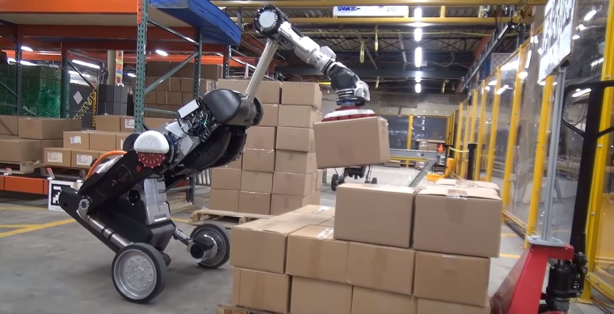 Boston Dynamics přicházejí na scénu se svým robotickým skladníkem